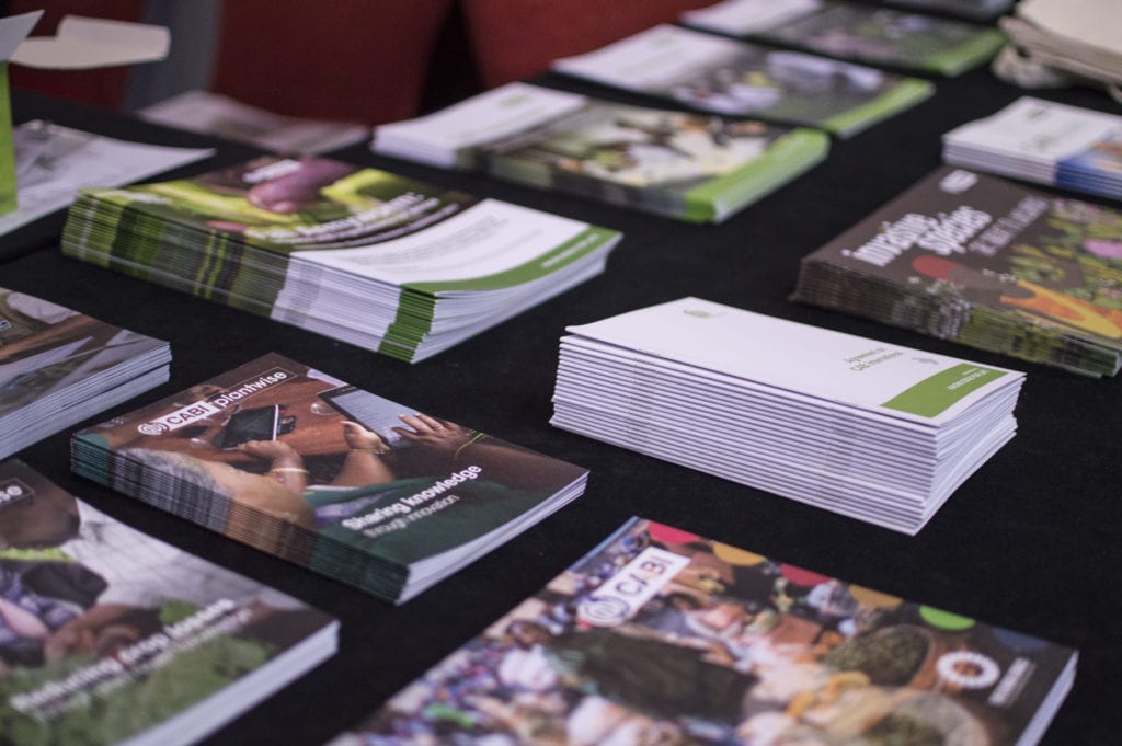 CABI marketing collateral and information