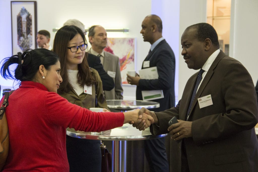 Executive council members networking