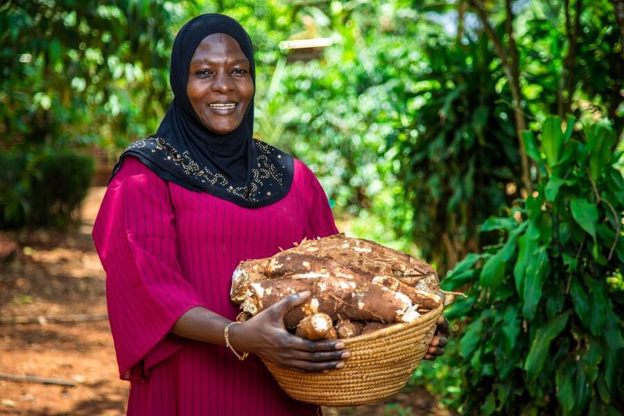 Ugandan female farmer